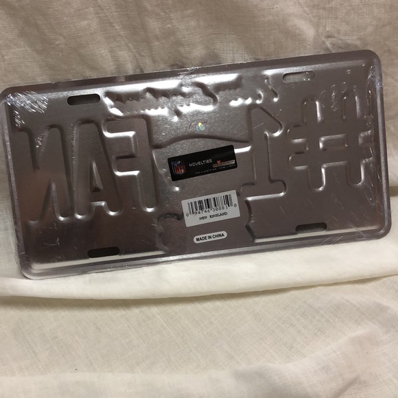 NE Patriots Licence plate - Picture 3 of 3